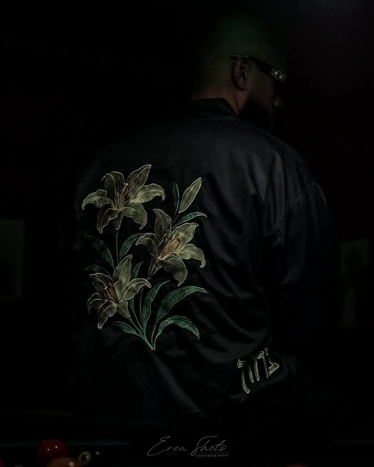 BLESSED BLACK KIMONO